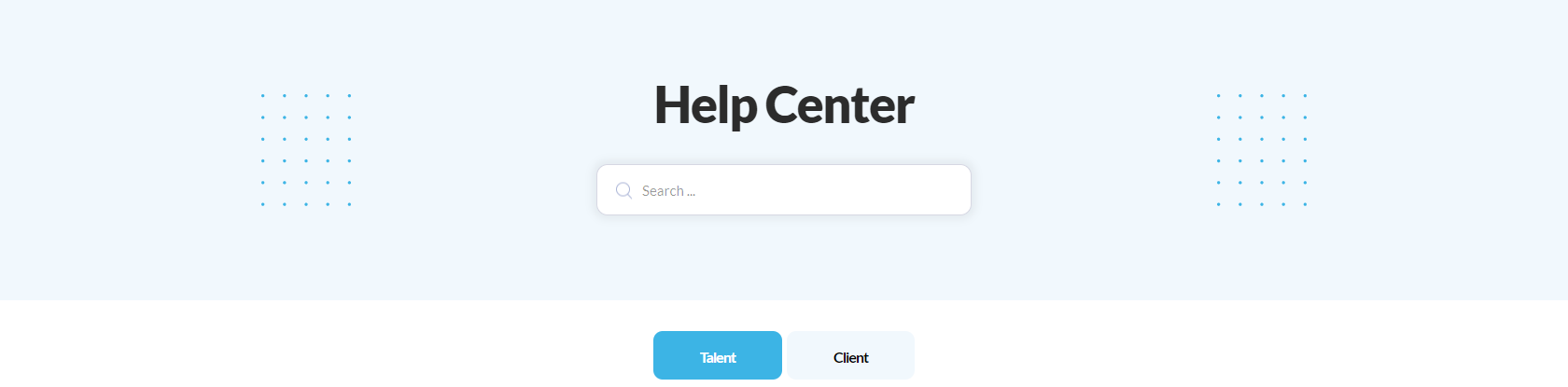 TTA connect help center search