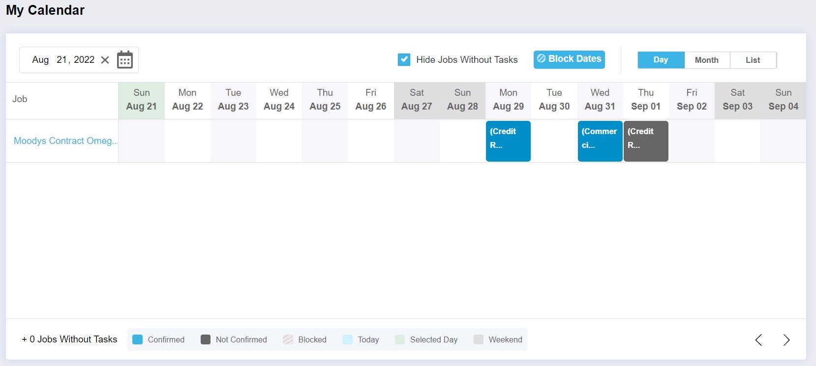 TTA Connect Help Center - My Calendar - TTA Connect Help Center